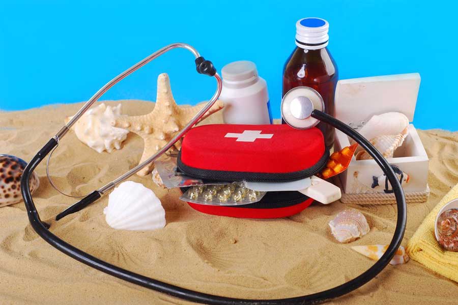 coeliac illness on holiday