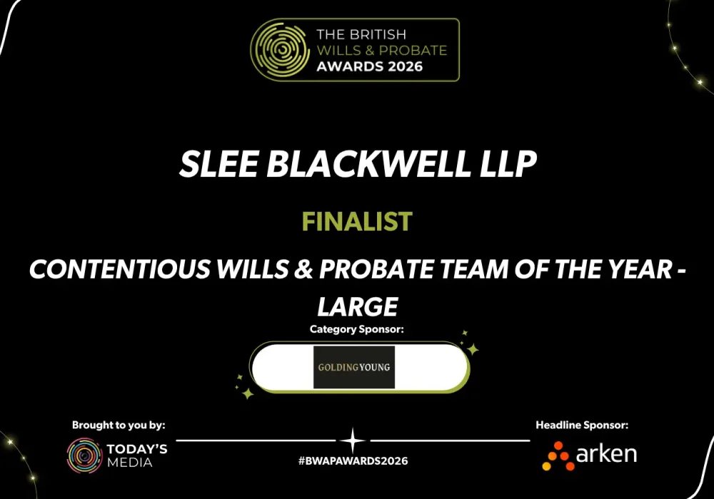 Contentious Wills & Probate Team of the Year - Large (6)