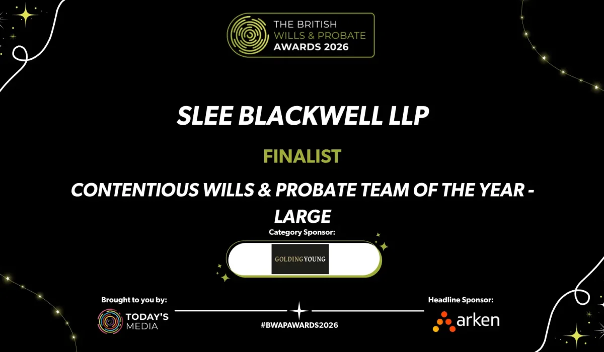 Contentious Wills & Probate Team of the Year - Large (6)