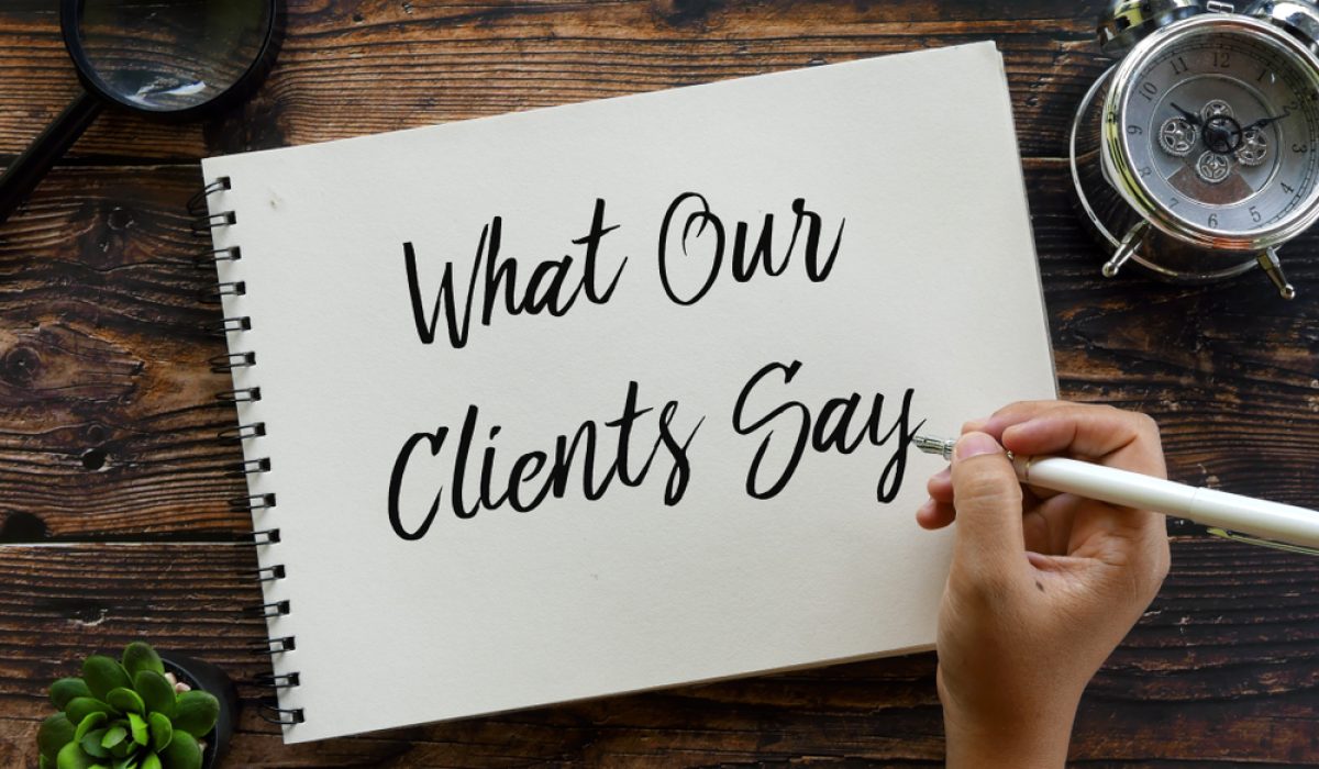 client reviews