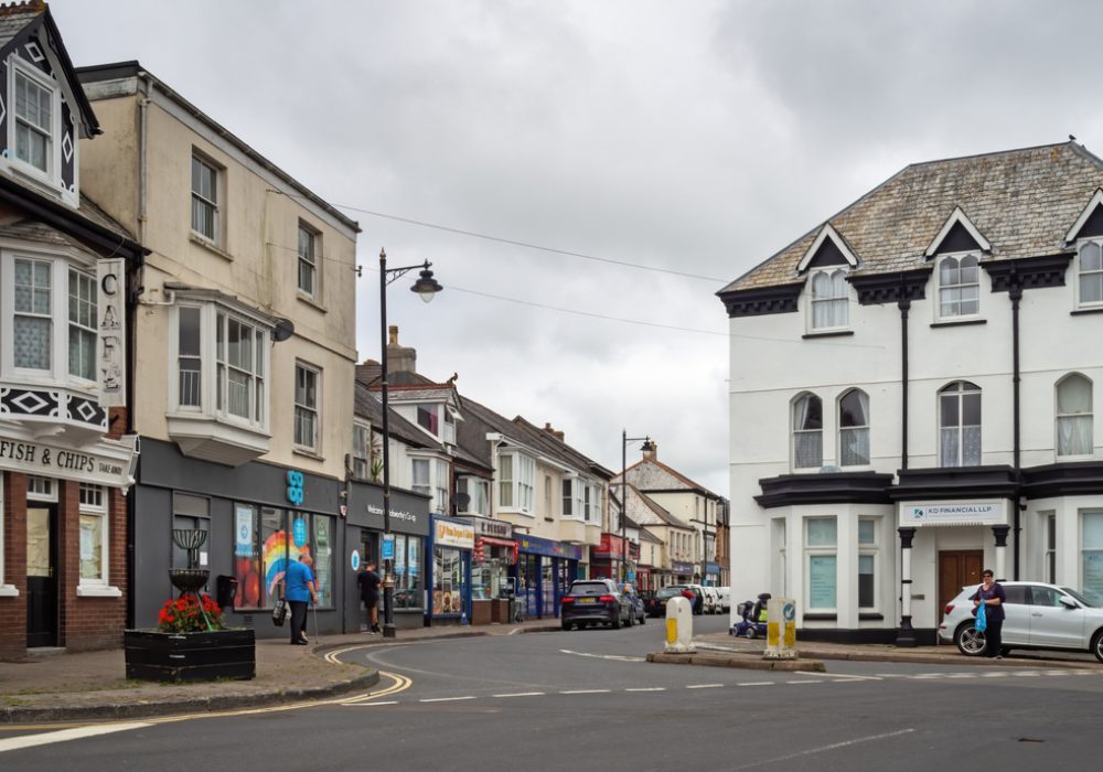 Holsworthy,,Devon,,Uk,-,July,16,2020:,View,Of,The