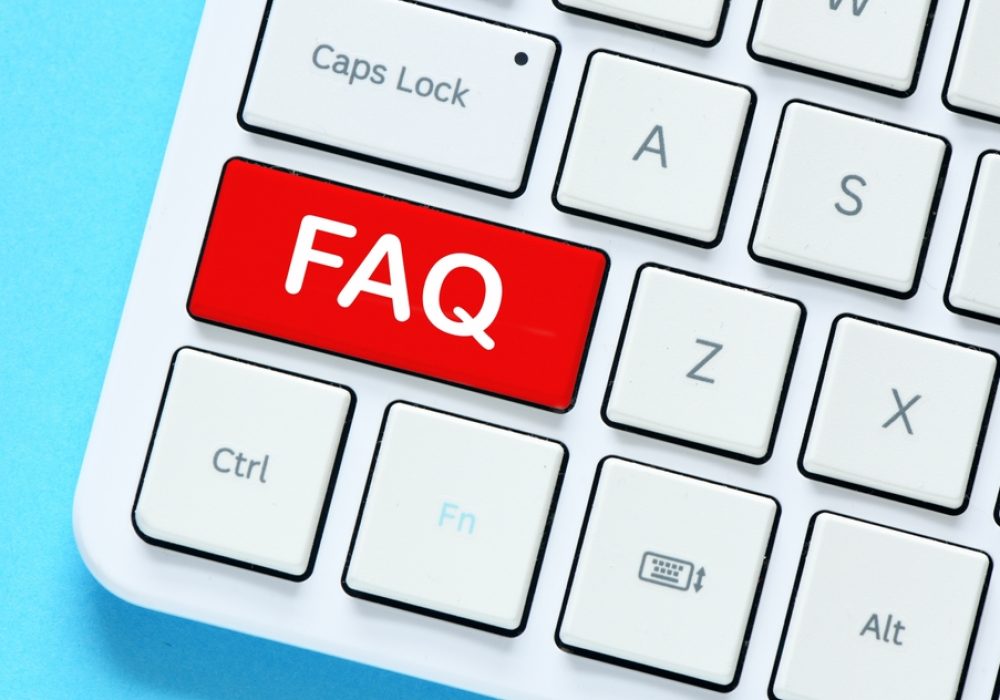Faq,Word,On,Red,Key,Of,Computer,Keyboard.