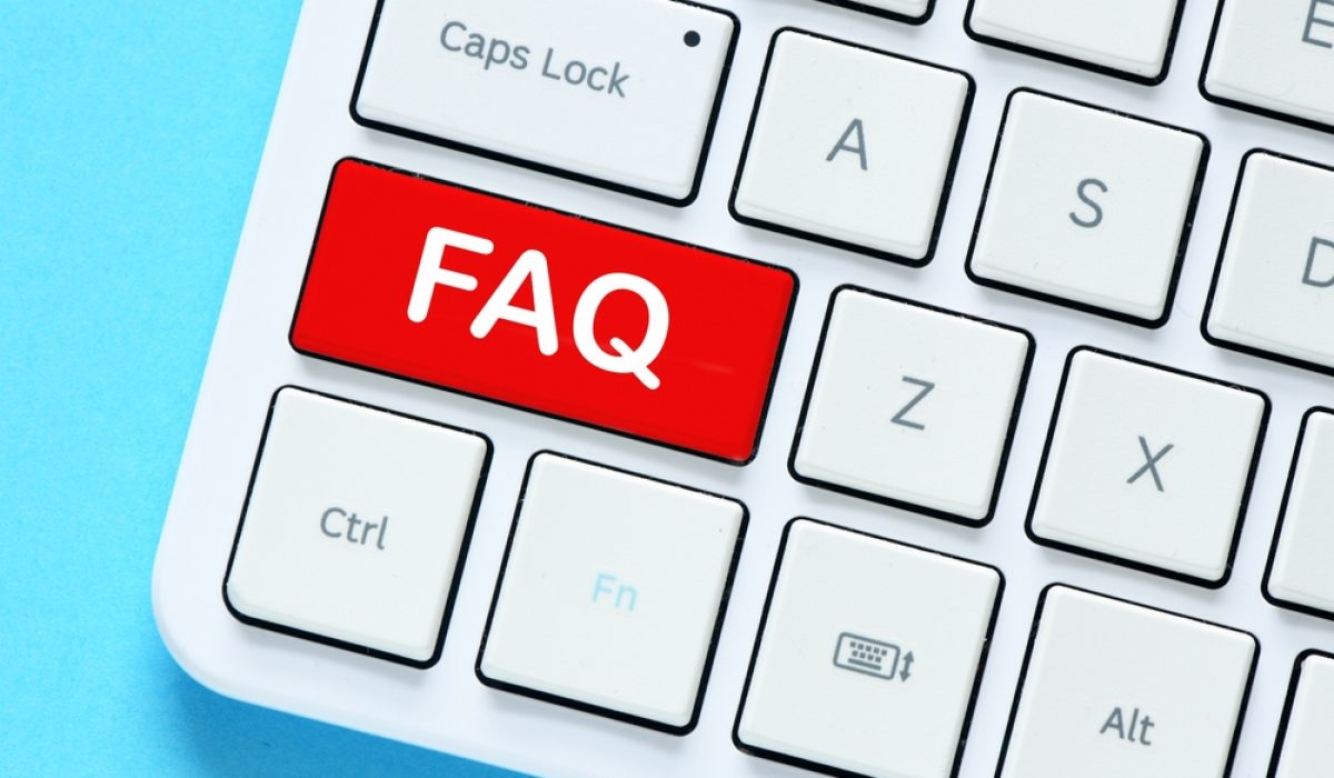 Faq,Word,On,Red,Key,Of,Computer,Keyboard.