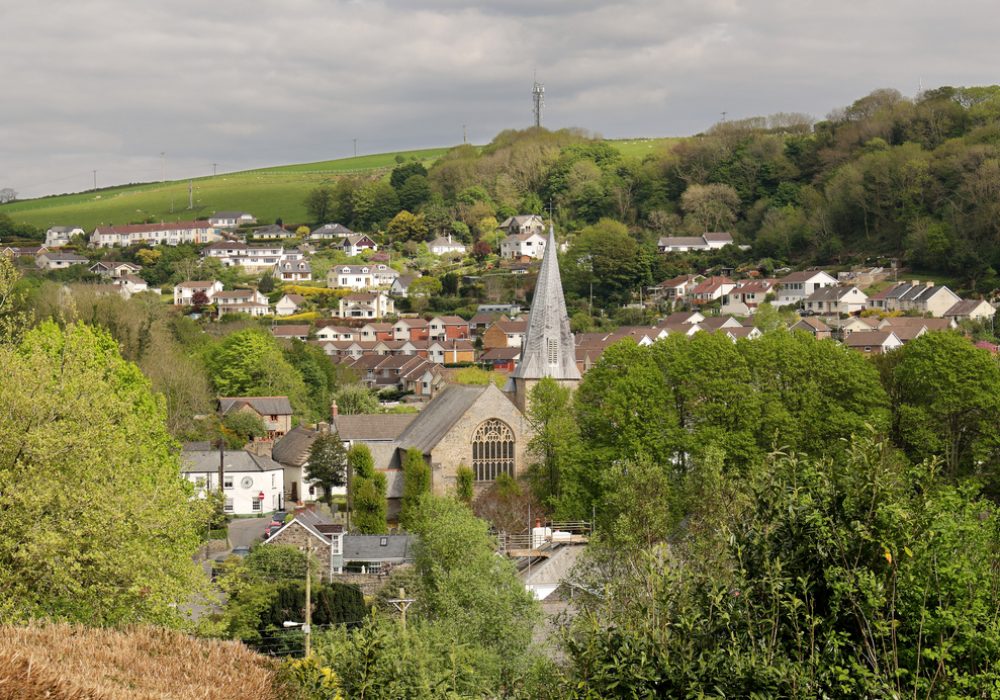 The,Village,Of,Braunton,In,North,Devon,,Uk